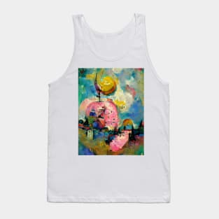 Sunset over a Town Tank Top